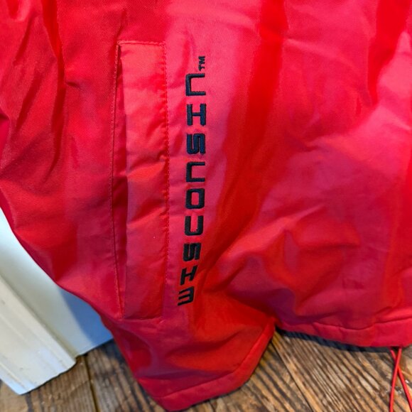 VINTAGE Wisconsin Badgers Parka Winter Jacket RARE Quilted Layered Mens Size XL - Picture 3 of 12